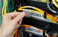 Self-Laminatine Cable and Wire Labels