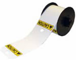 Non-Adhesive Pre-Printed and Pre-Cut Safety Tags