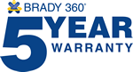 Brady 360 5-Year Warranty