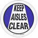 Keep Aisles Clear