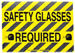 Safety Glasses Required