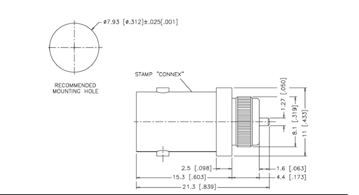 Connex part number 112607 schematic