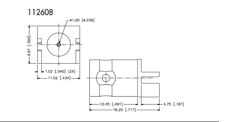 Connex part number 112608 schematic