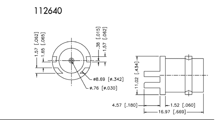Connex part number 112640 schematic