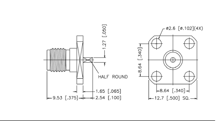 Connex part number 132158 schematic