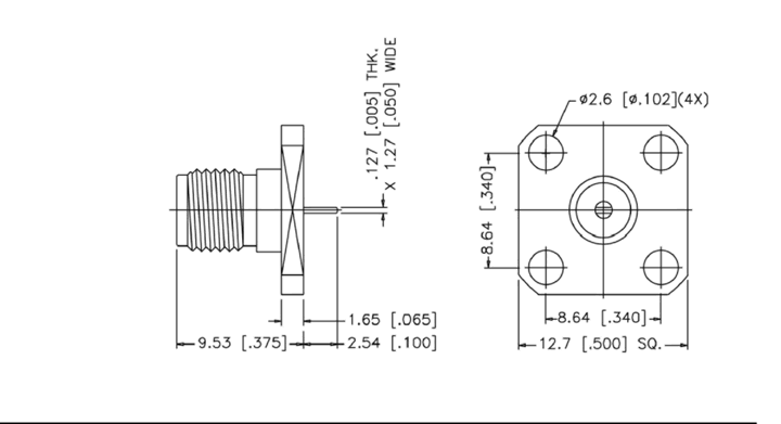 Connex part number 132166 schematic