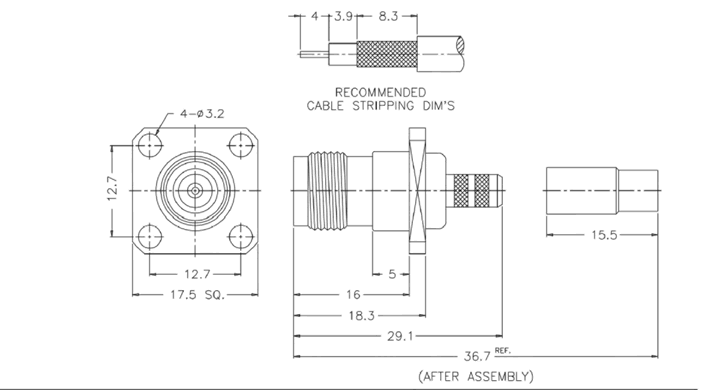 Connex part number 122238 schematic