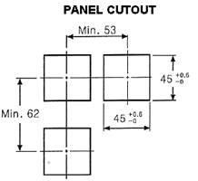 Panel Cutout (mm)
