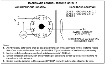 UL Control Drawing ISR2A01D