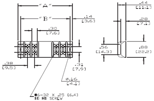 Marathon 100 Series and Kulka 67OA Series Dimensions