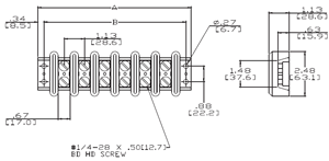 Marathon / Kulka 605 Series Dimensions