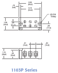 Marathon 1103P Dimensions