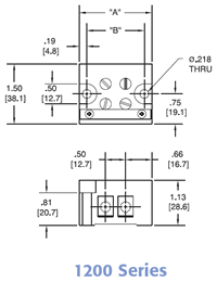 Marathon 1200 Series Dimensions