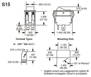 S15 Dimensions