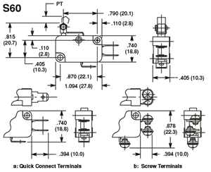 S60 Dimensions