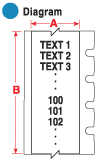 Use This Dimension Drawing for Labels that Refer to this drawing's symbol