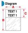 Use This Dimension Drawing for Labels that Refer to this drawing's symbol