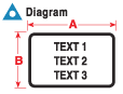 Use This Dimension Drawing for Labels that Refer to this drawing's symbol