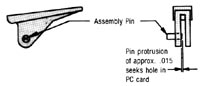 Calmark Series P - Pre-Started Assembly Pin