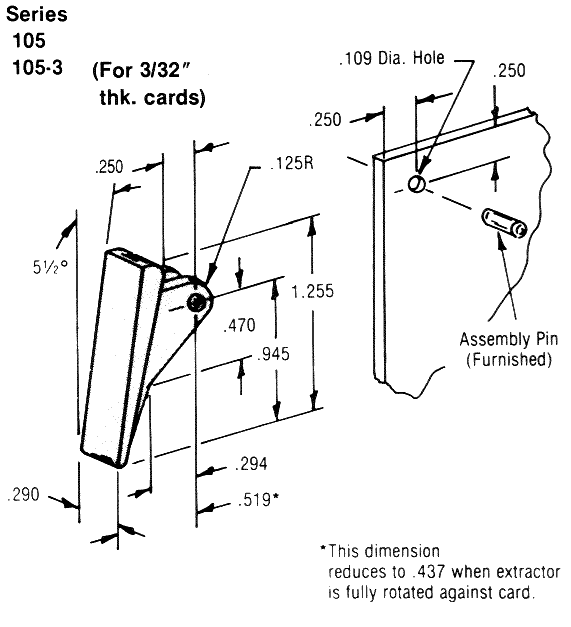 Calmark Series 105 and 105-3 Extractors