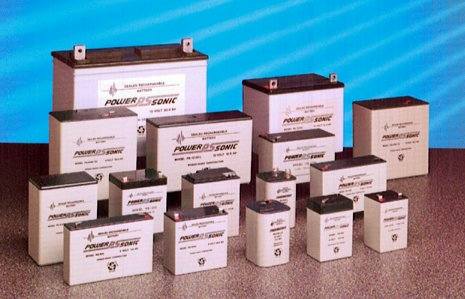 Sealed Lead Acid Battery Size Chart