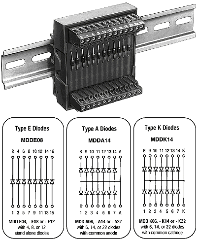 Finder Details about   99.02.3.000.00 +Terminal A1 Diode Module For 6-220V Dc 